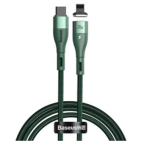 Dây sạc nhanh iPhone PD 20W Baseus - Cáp nam châm Baseus Type C to Lightning 20W - sạc nhanh cho iPhone 12/11/X - Hàng nhập khẩu