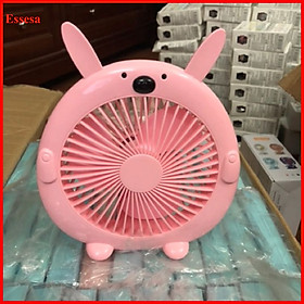 Mua Quạt mini để bàn hình con thỏ  quạt để bàn siêu xinh - Hàng chính hãng