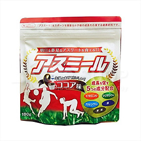 Sữa Asumiru Nhật Bản 180g - Giúp Tăng Trưởng Chiều Cao Vượt Trội ( cho bé 3-16 tuổi )