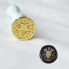 Đầu Con Sáp Đóng Dấu sáp niêm phong bì thư vintage Chữ Phong Cách Retro (Không kèm cán)