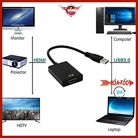 Mua Cáp chuyển Usb ra HDMI FullHD cho laptop  pc - Hồ Phạm