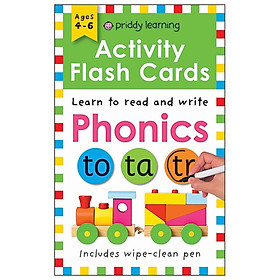 Wipe Clean Flash Cards: Phonics