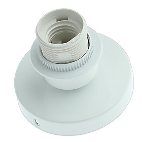 E27 Ceiling Lamp Head E27 Bulb  Socket for Home Restaurant White