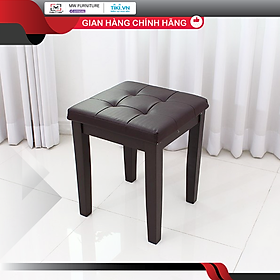 GHẾ ĐỆM BÀN TRANG ĐIỂM/ GHẾ PIANO - DRESSING STOOL - BLACK