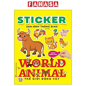 Sticker Dán Hình Thông Minh - Thế Giới Động Vật - Trong Trang Trại