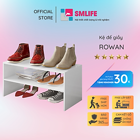 Kệ để giầy đẹp nhỏ gọn gỗ công nghiệp SMLIFE Rowan