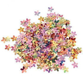2X 30g Metalic Sprinkles Colorful Flower Table Confetti Scatter Party Decor