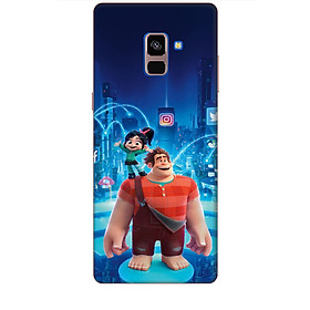 Ốp lưng dành cho điện thoại  SAMSUNG GALAXY A8 PLUS 2018 hình Big Hero Mẫu 01