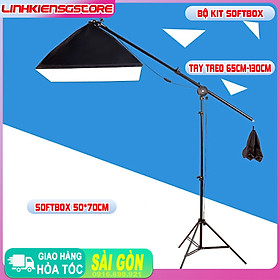 Hình ảnh Baoblaze Bộ Treo Đèn Chùm KIT Softbox livestream Chụp Hình Mẫu Studio