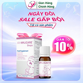 AB - Kolicare: Men Vi Sinh Cho Trẻ Lười Bú, Quấy Khóc, Đầy Hơi, Đau Bụng, Táo Bón, Co Thắt Ruột, Hỗ Trợ Tiêu Hóa HMOs Nhanh Gấp 3 Lần