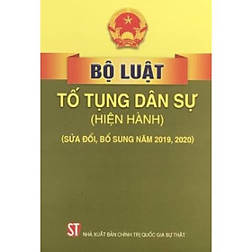 Bộ luật Tố tụng dân sự (hiện hành) (sửa đổi, bổ sung năm 2019, 2020)