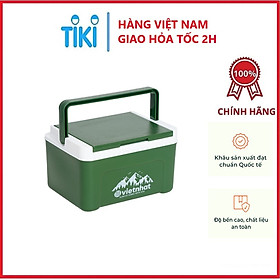 Mua Thùng đá vuông thái 2.3 lít 3932  Phích mini giữ nhiệt tiện lợi  Phích Đá giữ nhiệt lên đến 8h  Phích Đá Việt Nhật cao cấp - Hàng chính hãng