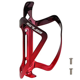 Giá đỡ bình nước cho xe đạp với thiết kế hình lồng bằng vật liệu hợp kim nhôm cao cấp độ bền cao-Màu Đen đỏ