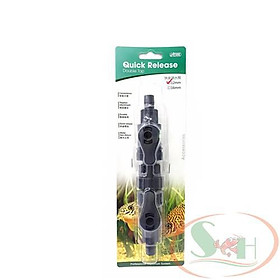 Van khóa đôi Ista Double Tap nối 12, 16 mm điều chỉnh hãm dòng chảy máy bơm lọc