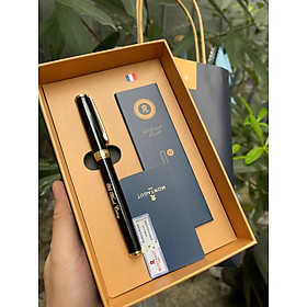 Quà tặng Bút ký KHẮC TÊN  cao cấp MONTAGUT đủ TÚI + Hộp hãng kèm theo tặng THIỆP gửi thầy cô giáo, sếp,bạn bè đối tác