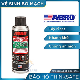 Chai xịt vệ sinh bo mạch điện tử Abro Usa Electronic Contact Cleaner 163G