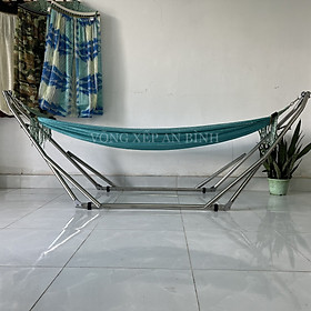 Mua Bộ võng xếp inox An Bình ống fi32 tải trọng 250kg INT hàng nguyên thùng