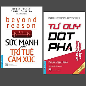 Combo 2 Cuốn : Sức Mạnh Của Trí Tuệ Cảm Xúc + Tư Duy Đột Phá ( Những Cuốn Sách Giúp Chúng Ta Phát Triển Tư Duy )