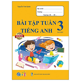 Bài tập tuần TIẾNG ANH 3 tập 1