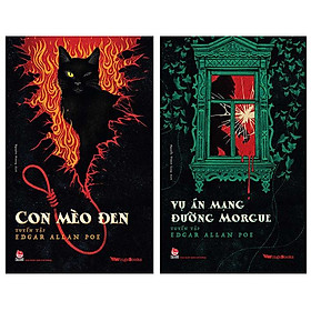 Combo Tuyển Tập Edgar Allan Poe: Con Mèo Đen + Vụ Án Mạng Đường Morgue (Bộ 2 Cuốn)
