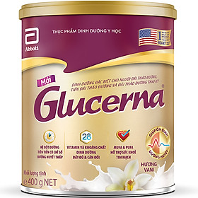 Sữa Bột Abbott Glucerna GLV Dành Cho Người Đái Tháo Đường Và Tiền Đái Tháo Đường (400g)