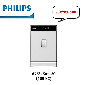 Mua Két sắt điện tử thông minh vân tay  mã số ảo thương hiệu Hà Lan cao cấp Philips SBX701 - Hàng chính hãng