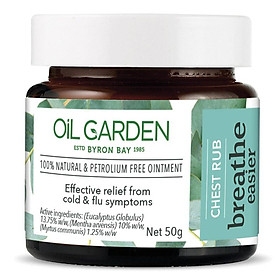 Oil Garden Breathe Easier Chest Rub Balm 50g Tub