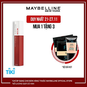 Son Kem Lì 16h Lâu Trôi Maybelline New York Super Stay Matte Ink 5ml