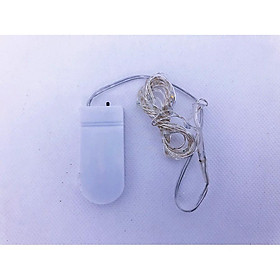 Dây đèn Led sợi đồng nhiều màu dùng Pin tròn 2m