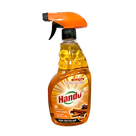 Nước Lau Kính Hando Hương Quế 600ml