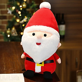 Thú nhồi bông ông già Noel, bà già Noel, người tuyết đáng yêu - Size 22cm - Quà tặng Noel đón giáng sinh vui vẻ