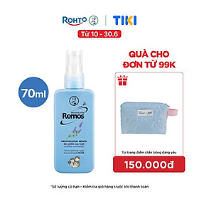 Dung dịch chống muỗi dạng phun sương Rohto Mentholatum Remos Hương Lavender 70ml