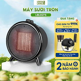 Mua Máy sưởi mini dáng tròn Lebenlang LBL0275  công suất 1500W  làm ấm góc rộng  nóng nhanh  nhỏ gọn tiện lợi - hàng chính hãng