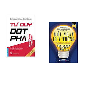 Combo 2 cuốn sách: Tư Duy Đột Phá (khổ lớn) + Mỗi Ngày 10 Ý Tưởng Rèn Luyện Cơ Bắp Sáng Tạo
