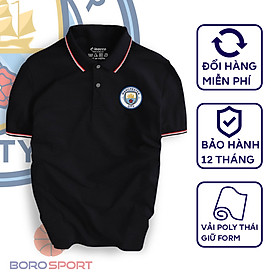 Áo Polo Boro Sport Chất Liệu Vải Poly Thái Giữ Form Thiết Kế Thời Trang Năng Động Manchester City