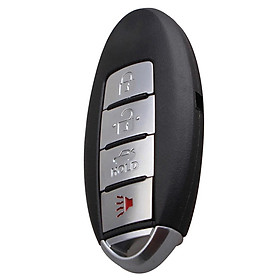 Car Keyless Entry Remote Key Fob Case Shell With Chip Uncut Blade for
