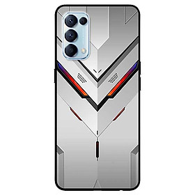 Ốp lưng dành cho Oppo Reno 5 mẫu Mặt Nạ Trắng