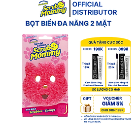 Mua  Phiên Bản Đặc Biệt  Miếng rửa chén bọt biển Scrub Mommy - 2 mặt đa năng - an toàn - chống mùi