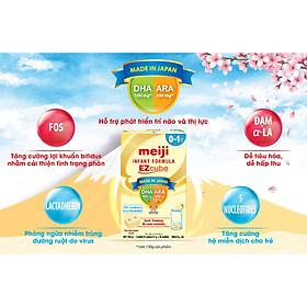 Sữa Meiji Infant Formula EZcube 432g (0 - 1 tuổi) - Mẫu mới