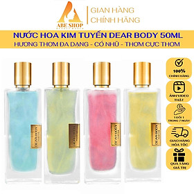 Nước Hoa DEAR BODY 50ml - Dạng Kim Tuyến Lấp Lánh - Hương Thơm Quyến Rũ - Ngọt Ngào - Hấp Dẫn - Lưu Hương Tới 12h