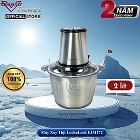 Máy Xay Thịt Cối Inox Lock&Lock EJM172 (2 lít) Hàng Chính Hãng