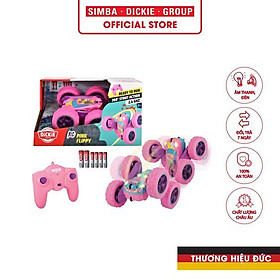 Đồ chơi Xe Điều khiển Dickie Toys RC Pink Flippy 201104002