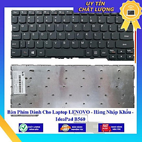 Bàn Phím dùng cho Laptop LENOVO IdeaPad B560  - Hàng Nhập Khẩu New Seal