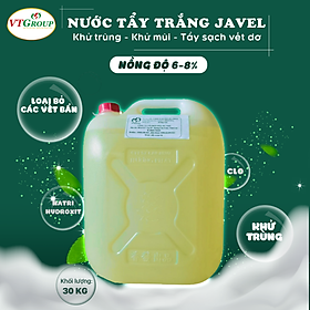 Nước tẩy Javel - CAN 30KG THƯỜNG, ĐẬM ĐẶC