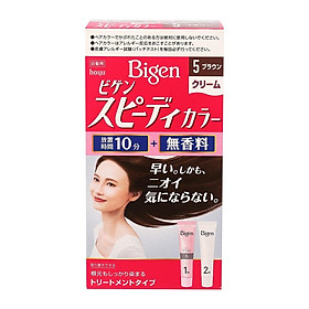 Thuốc Nhuộm Tóc Bigen Màu Nâu Sẫm
