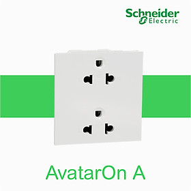 Mua Ổ cắm đôi 3 chấu 16A  size E AvatarOn A chính hãng