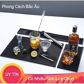 Thảm lót cao su quầy bar pha chế siêu dày 30x45cm