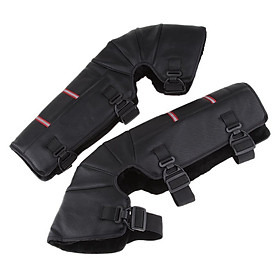 1 Pair Left Right Winter Warmer Knee Pads Protector for Motorcyle Riding