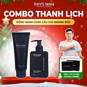 Combo Sữa rửa mặt nam Rhys Coconut Fresh 100ml & Dung dịch vệ sinh nam Rhys Ultimate 100ml - Hàng chính hãng