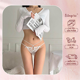 Quần Lót Ren Xéo Dây Gợi Cảm - B.Lingerie